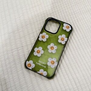iPhone 14 Pro Max Casetify Green Daisy Phone Case